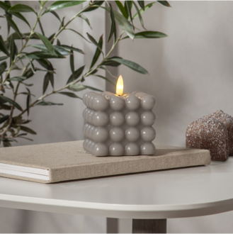 LED Pillar Candle Flamme Dot