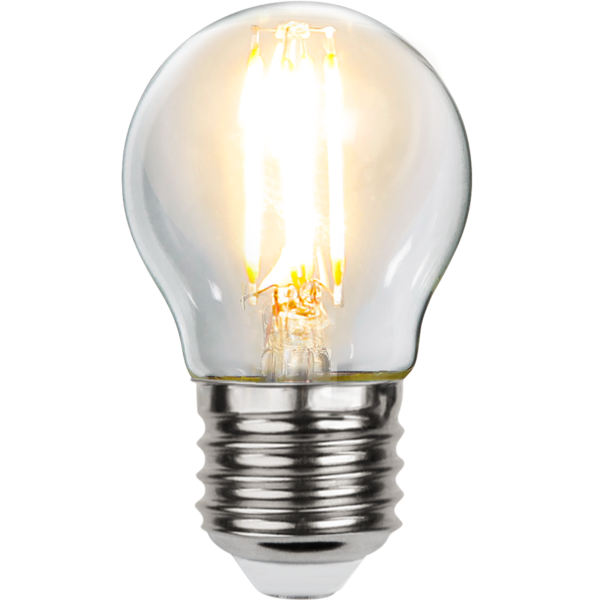 LED Lamp E27 G45 Clear