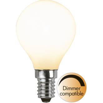 LED Lamp E14 P45 Opaque Filament RA90