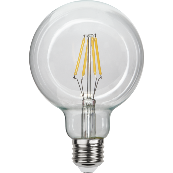 LED Lamp E27 G95 Clear