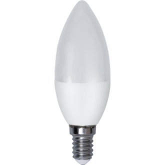 LED Lamp E14 C37 Opaque Basic