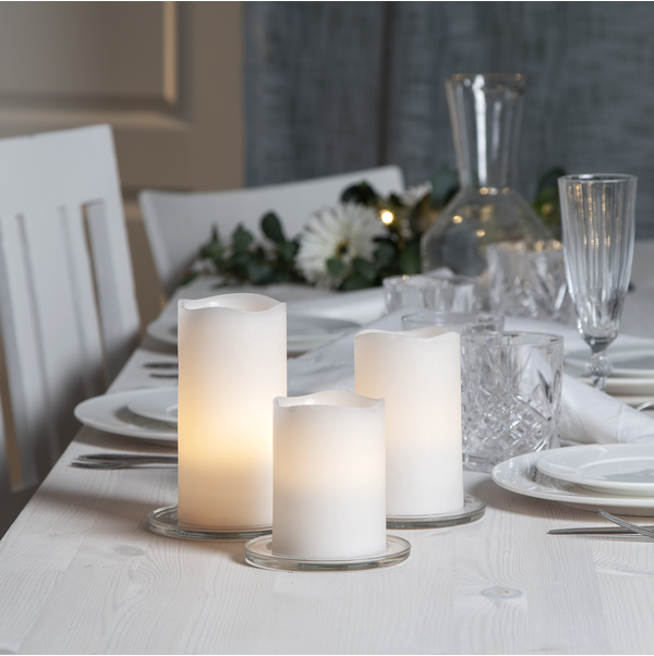 LED Pillar Candle 3 pack May