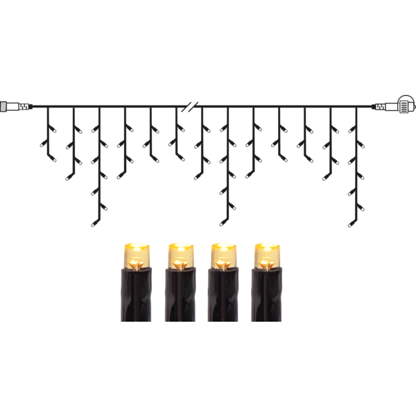 Icicle Lights Extra System Decor Christmas decorative lighting