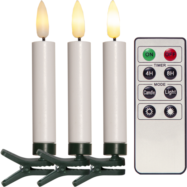 Candle Tree Lights Flamme 10LED