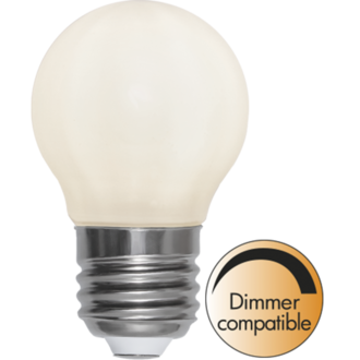 LED Lamp E27 G45 Opaque filament RA90