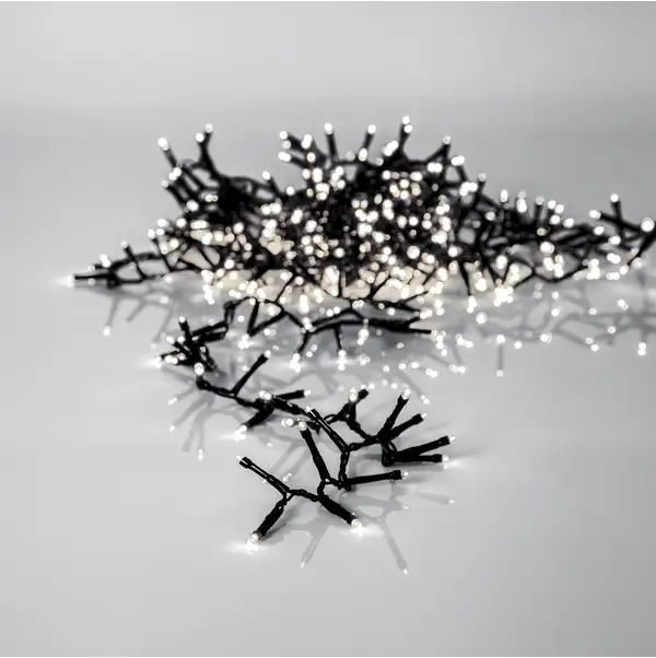 Lichterkette Crispy Ice White