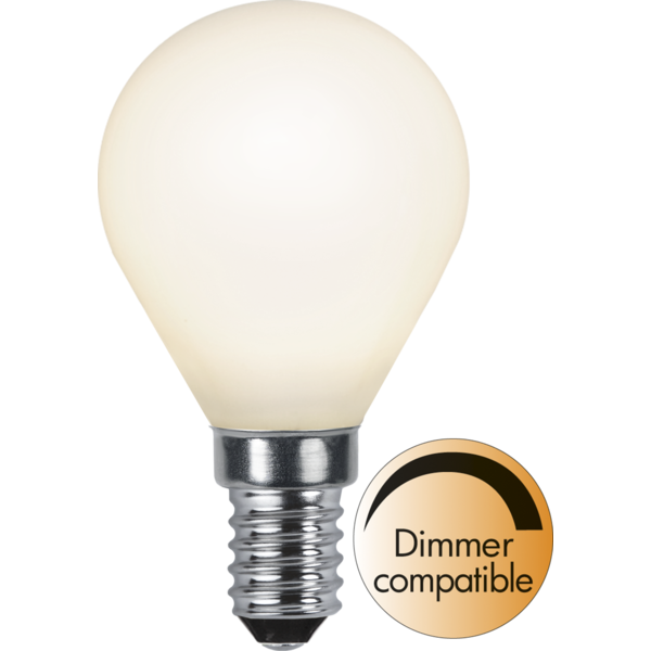 LED Lamp E14 P45 Opaque Filament RA90