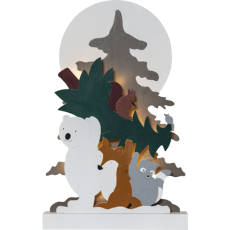 Table Decoration Forest Friends