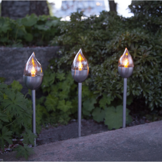 Solar Bollard 3 Pack Olympus