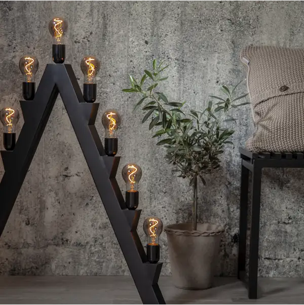 LED-lampa E27 Normal Decoled Grace Smoke