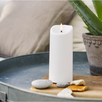 LED Pillar Candle Flamme