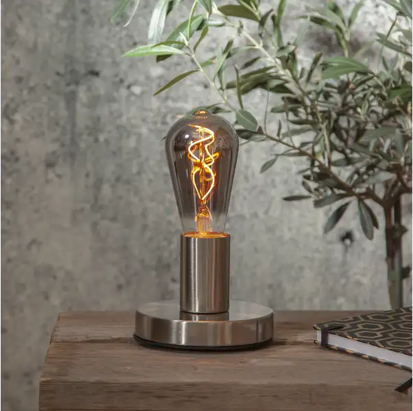 LED-lampa E27 Lyktlampa Decoled Grace Smoke