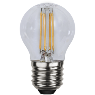 LED Lamp E27 G45 Clear