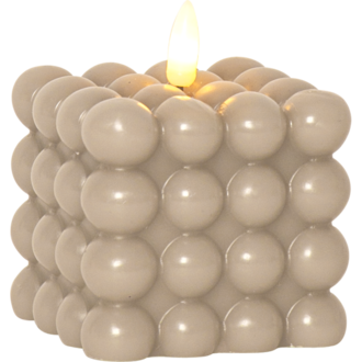 LED Pillar Candle Flamme Dot