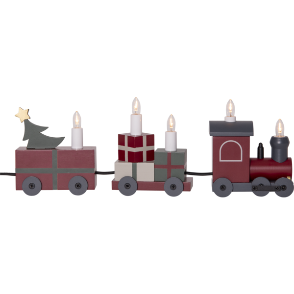 Ljusstake Christmas train