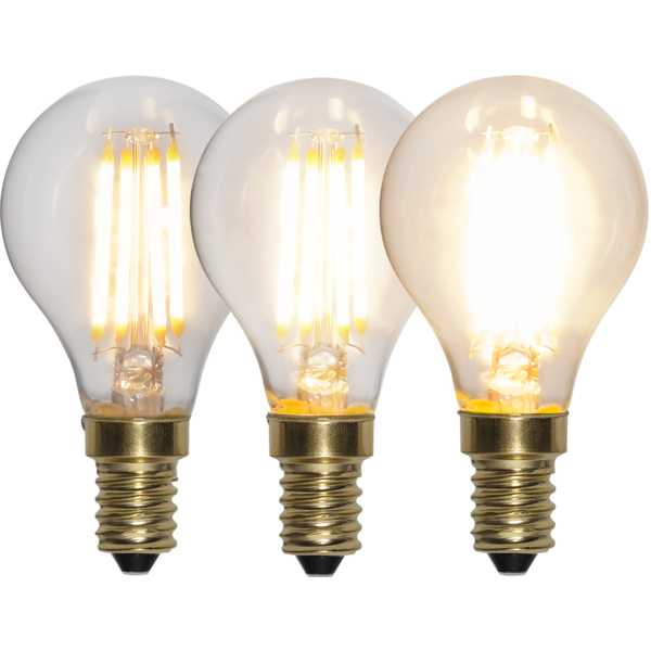 LED Lamp E14 P45 Soft Glow 3-step memory