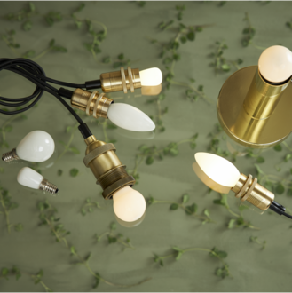 LED Lamp E14 C35 Opaque Filament RA90 3-step