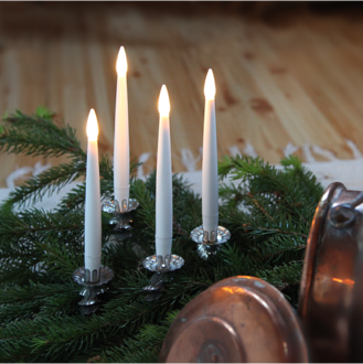 LED Dinner Candle 4 pack Paulina 4LED