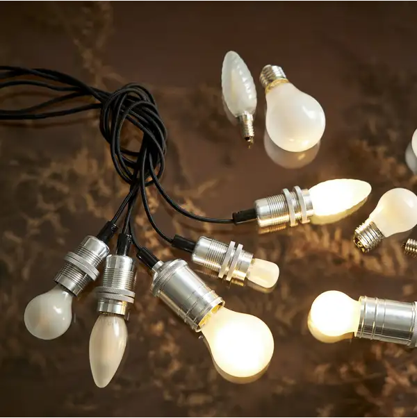 LED-lampa E14 Kron Frosted