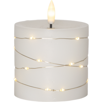 LED Pillar Candle Flamme Dew