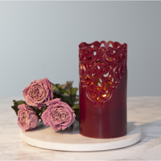 LED Pillar Candle Clary