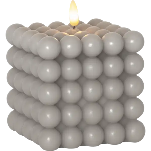 LED Stumpenkerze Flamme Dot