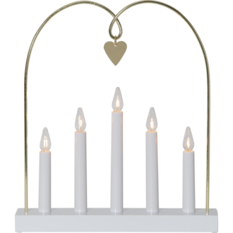 Candlestick Glossy Bow