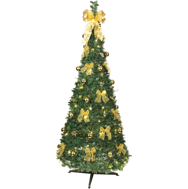 Christmas Tree w LED Pop-up-tree
