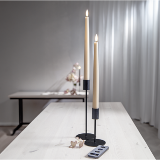 LED Dinner Candle 2 pack Flamme Slim