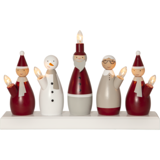 Candlestick Tomtefamilj 