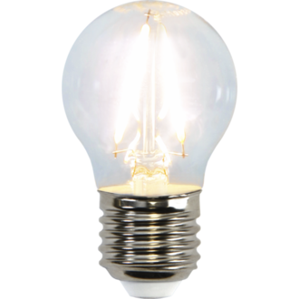 LED Lamp E27 G45 Clear