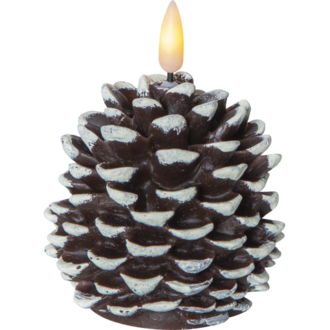 LED Pillar Candle Flamme Cone