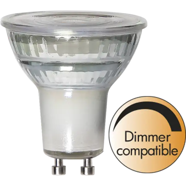 LED-Lampe GU10 MR16 Spotlight Glass