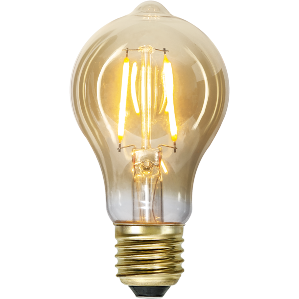 LED Lamp E27 TA60 Plain Amber