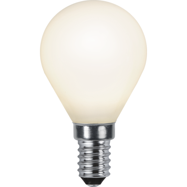 LED-lampa E14 Klot Opaque filament RA90