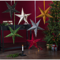 Velvet led star on sale