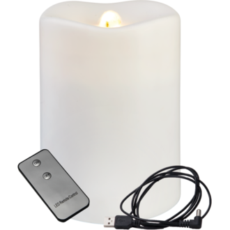 LED Pillar Candle Water Candle