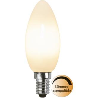 LED Lamp E14 C35 Opaque Filament RA90