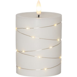 LED Pillar Candle Flamme Dew