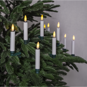 Candle Tree Lights Flamme 10LED