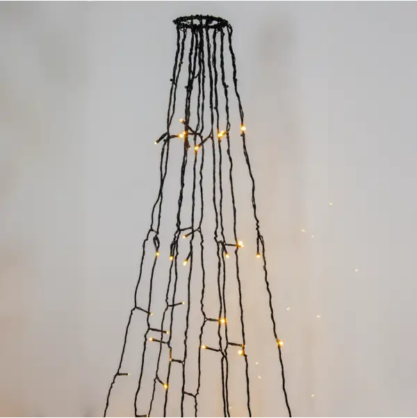 Fahnenmast-Lichter Golden Warm White