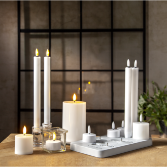 LED Candle Flamme Charge Mix