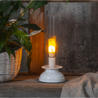 LED-lamp E27 T40 Flame