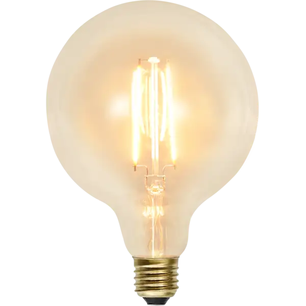LED-lampa E27 Glob 125 Soft Glow