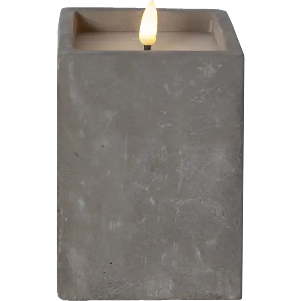 LED Stumpenkerze Flamme Cem