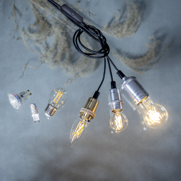 LED-lampa G9 Halo-LED Dim to Warm