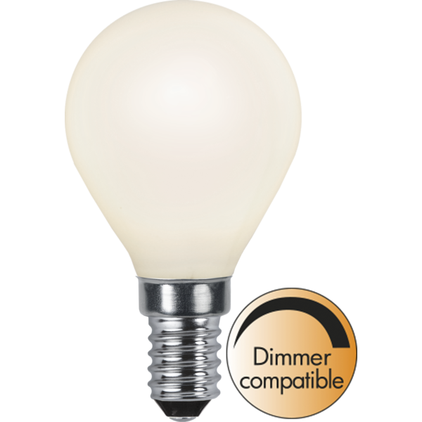 LED Lamp E14 P45 Opaque filament RA90