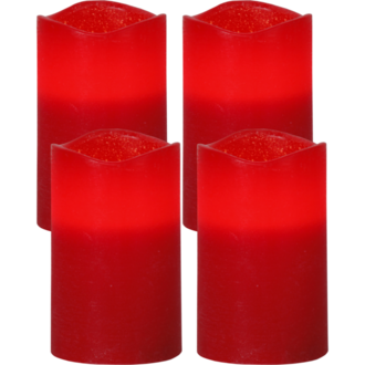 LED Pillar Candle 4 pack May