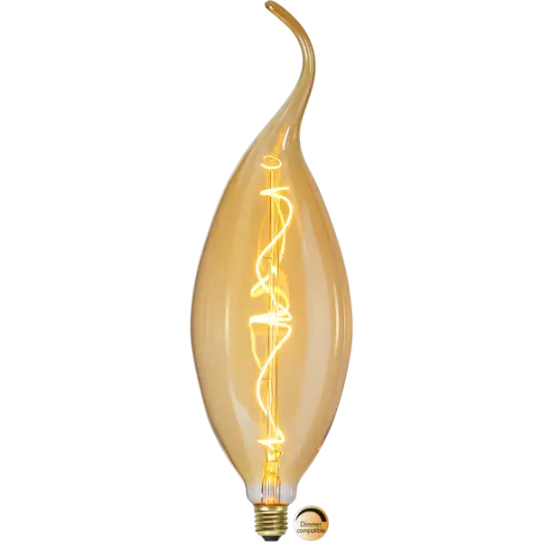 LED-lampa E27 C125 Industrial Vintage