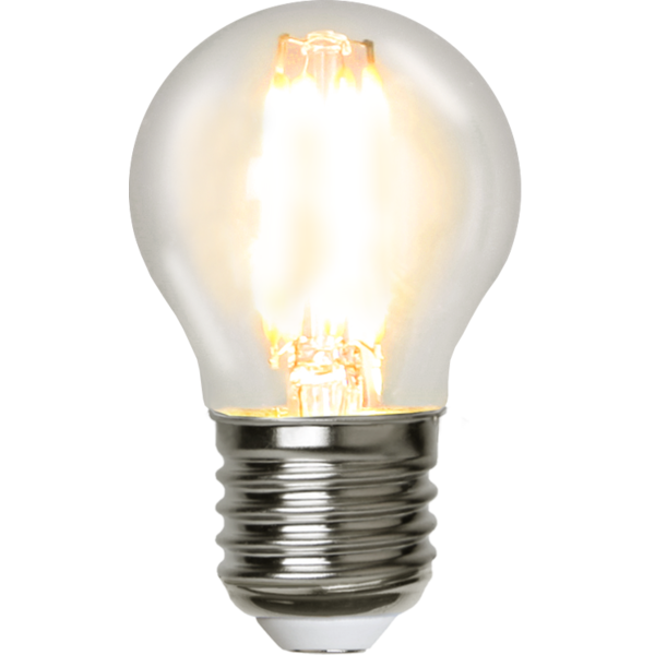 LED Lamp E27 G45 Clear